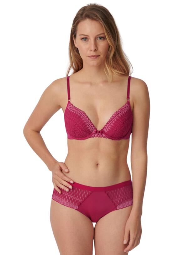 Triumph Aura Spotlight Push Up Bra Cassis Sode 