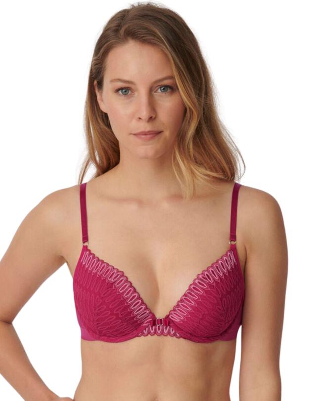Triumph Aura Spotlight Push Up Bra Cassis Sode 