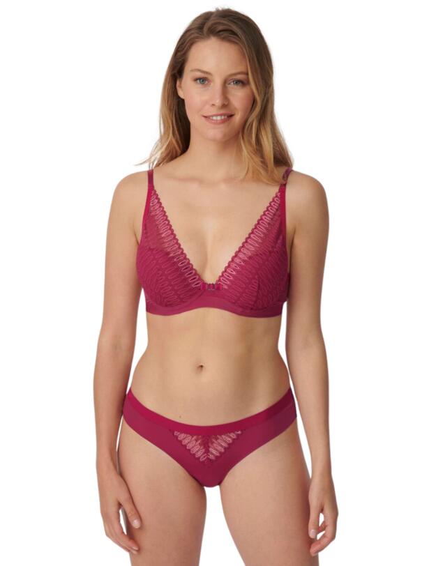 Triumph Aura Spotlight Padded Bra Cassis Sode 
