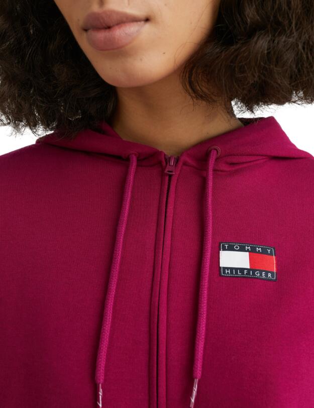 Tommy Hilfiger Tommy 85 Full Zip Hoodie  Italian Wine