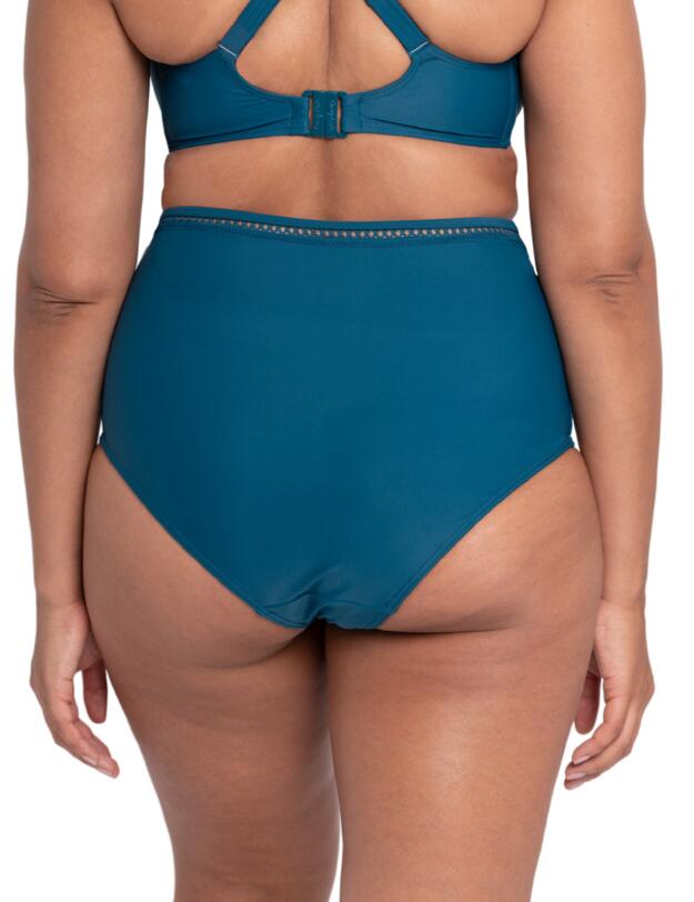 Curvy Kate First Class High Waist Bikini Brief Deep Teal