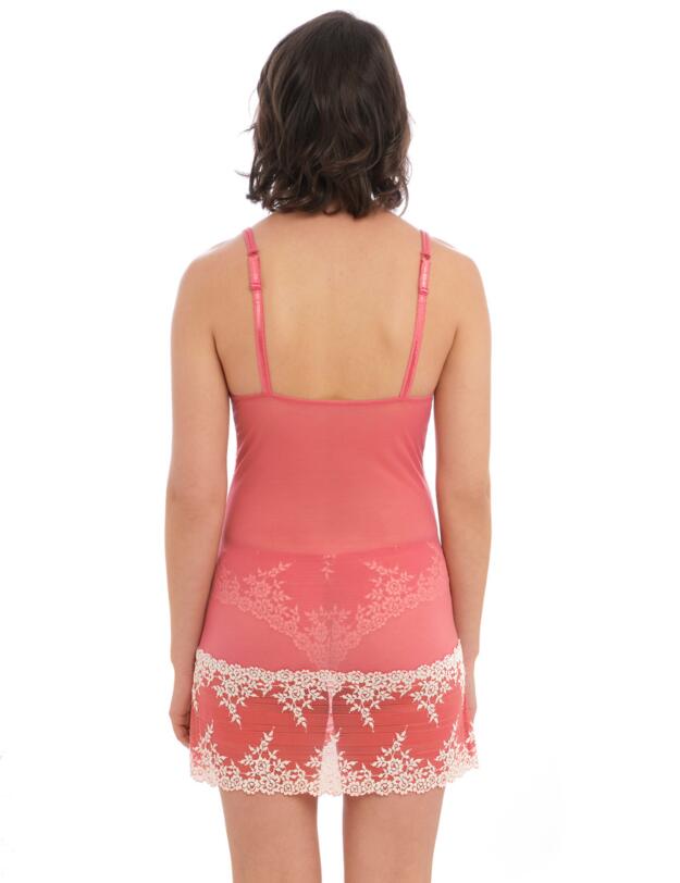 Wacoal Embrace Lace Chemise Faded Rose/White Sand