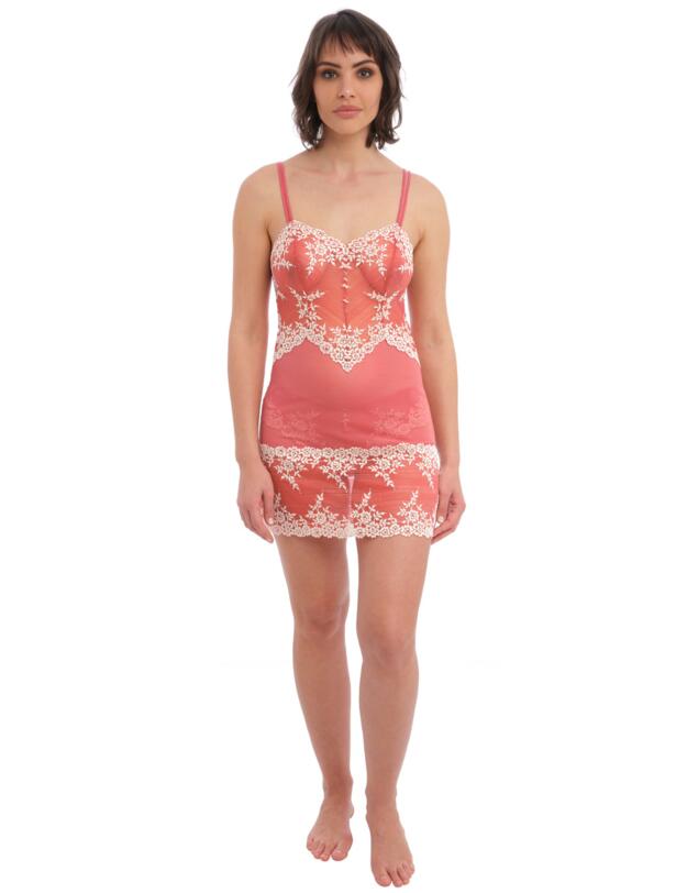 Wacoal Embrace Lace Chemise Faded Rose/White Sand