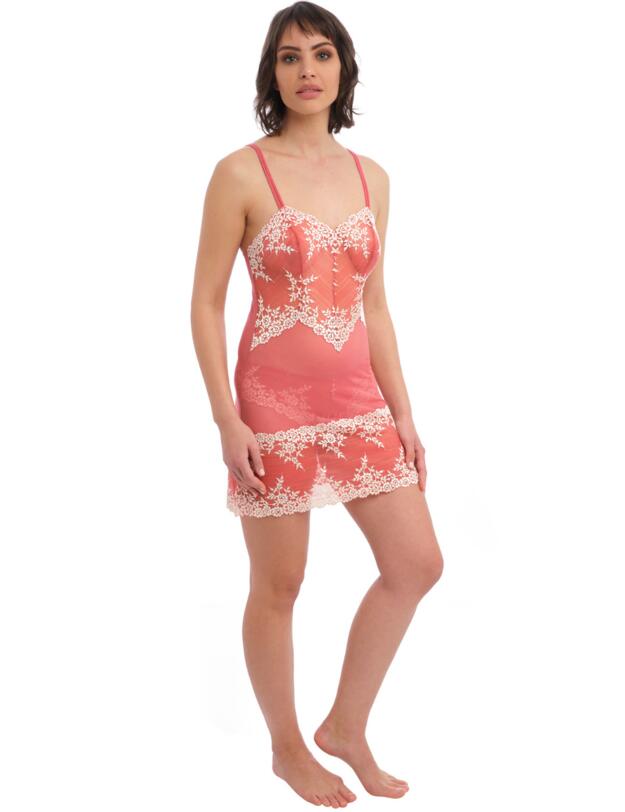 Wacoal Embrace Lace Chemise Faded Rose/White Sand