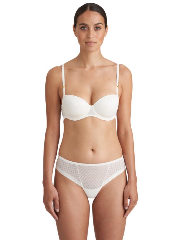 Marie Jo Channing Padded Balcony Bra Natural 