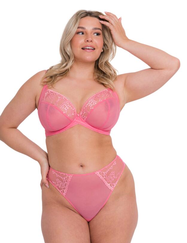 Curvy Kate Centre Stage Deep Thong Pink