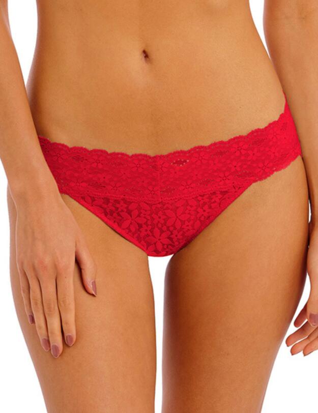 Wacoal Halo Lace Brief Barbados Cherry