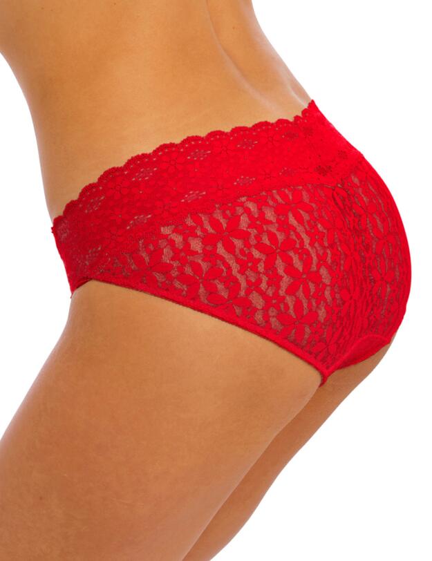 Wacoal Halo Lace Brief Barbados Cherry