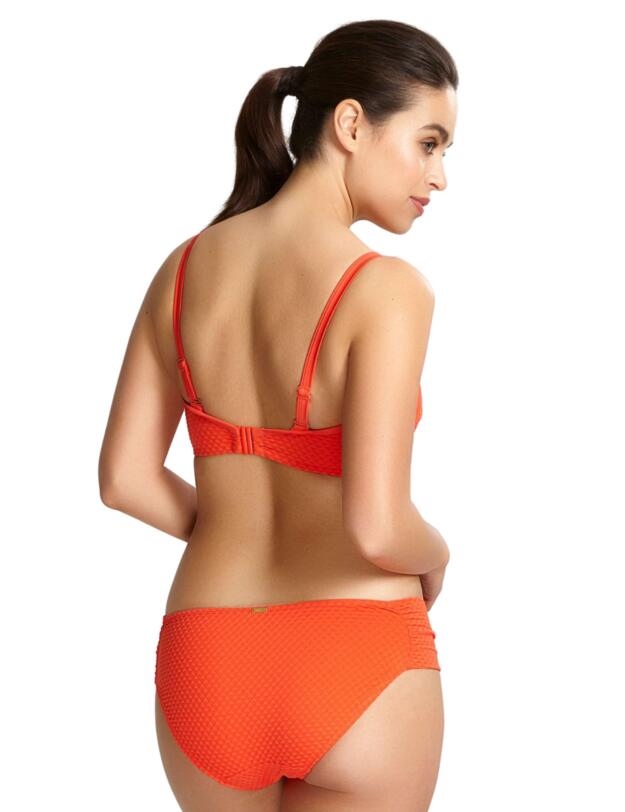 Panache Echo Gather Bikini Brief Orange