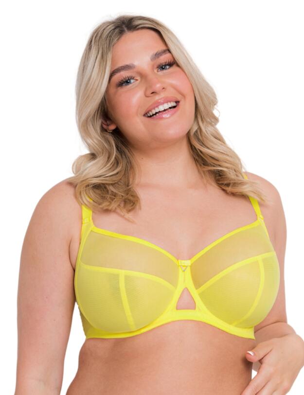 Curvy Kate Victory 4 Part Balcony Bra Citron