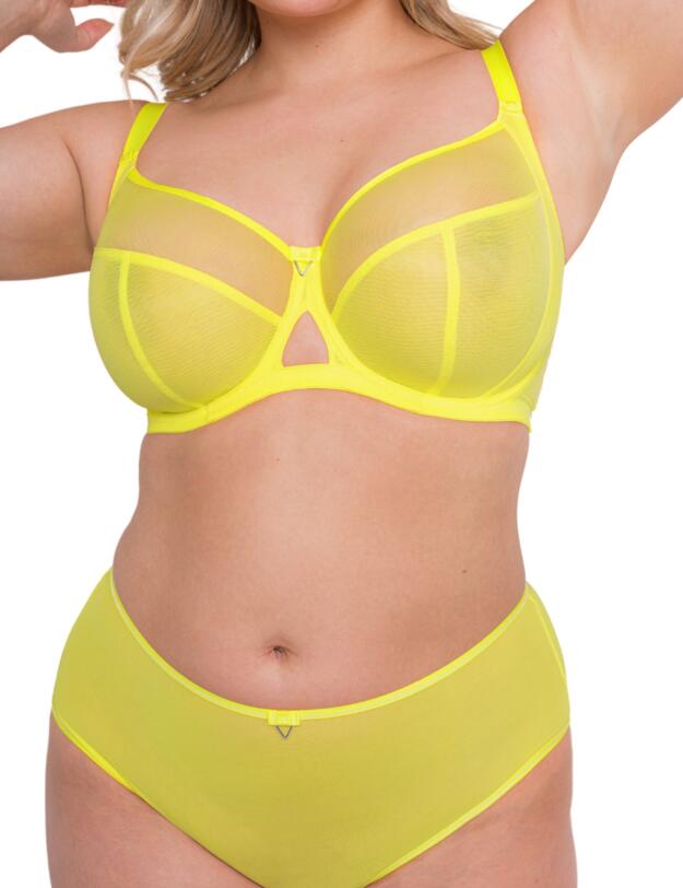 Curvy Kate Victory 4 Part Balcony Bra Citron