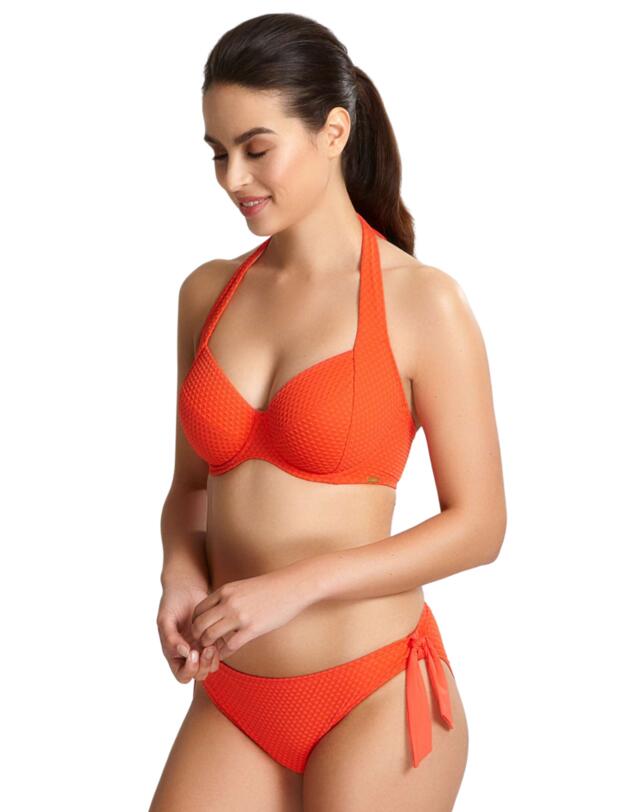 Panache Echo Tie Side Bikini Pant Orange