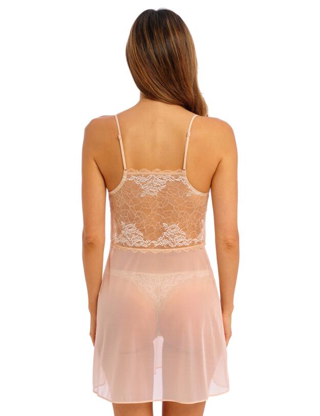 Wacoal Lace Perfection Chemise Cafe Creme