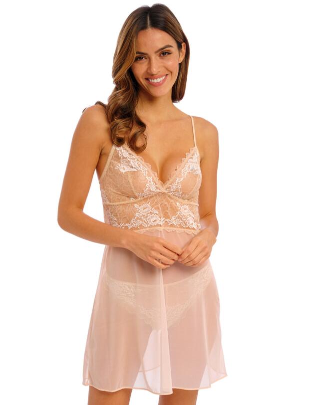 Wacoal Lace Perfection Chemise Cafe Creme
