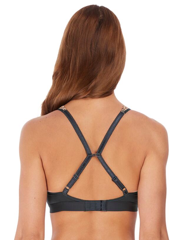  Wacoal Embrace Lace Soft Cup Bra Ebony/ Shifting Sand
