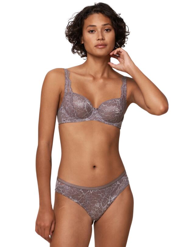 Triumph Amourette Charm Conscious Brazilian Brief Pigeon Grey