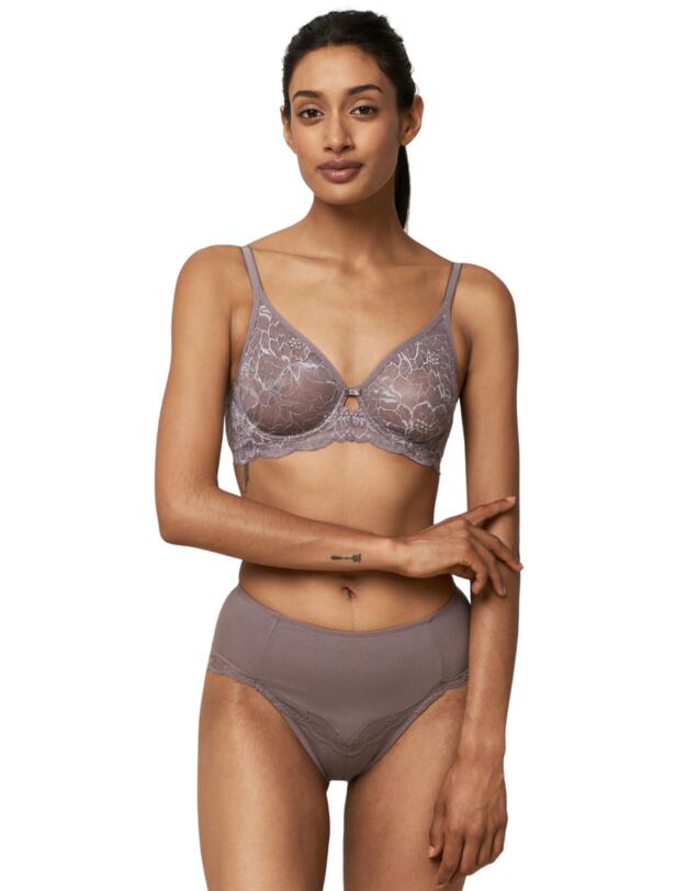 Triumph Amourette Charm Conscious Underwired Bra Pigeon grey