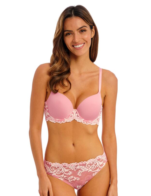 Wacoal Instant Icon Contour Bra Bridal Rose/ Crystal Pink