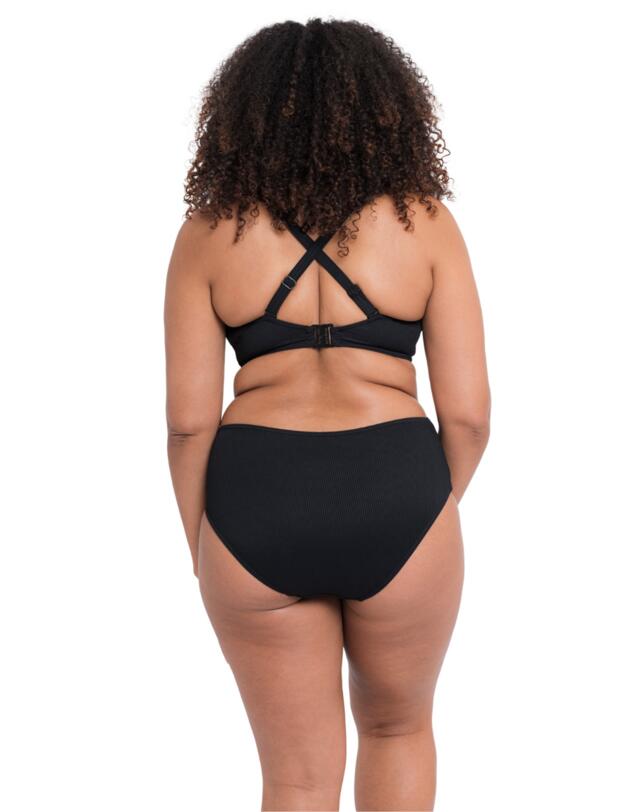 Curvy Kate Twist & Shout Bikini Briefs Black