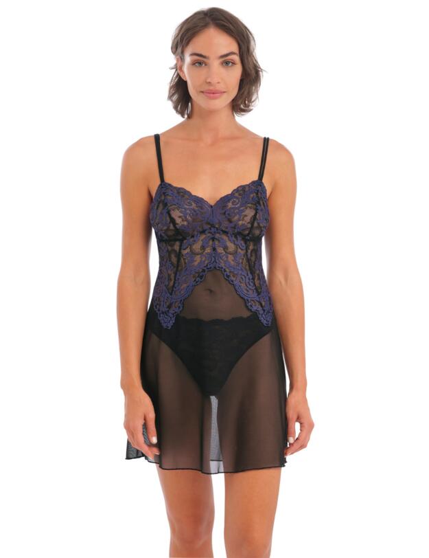 Wacoal Instant Icon Chemise Black Eclipse 