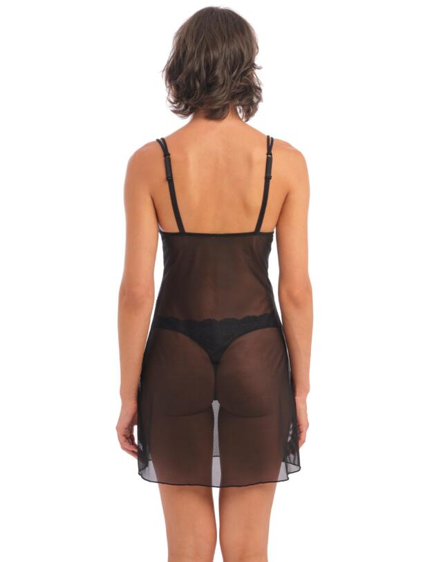 Wacoal Instant Icon Chemise Black Eclipse 