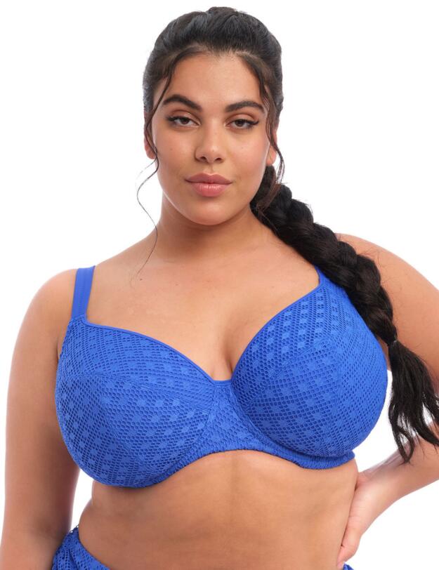 Elomi Bazaruto Plunge Bikini Top Sapphire