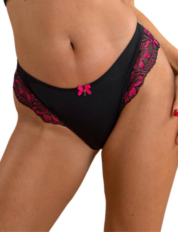 Pour Moi JAdore Brief Black/Pink