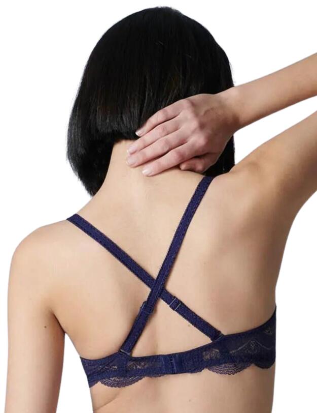 Simone Perele Karma Half Cup Bra Midnight