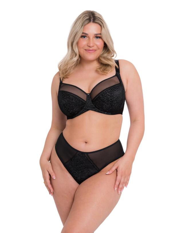  Curvy Kate Amaze High Waist Brazilian Brief Black