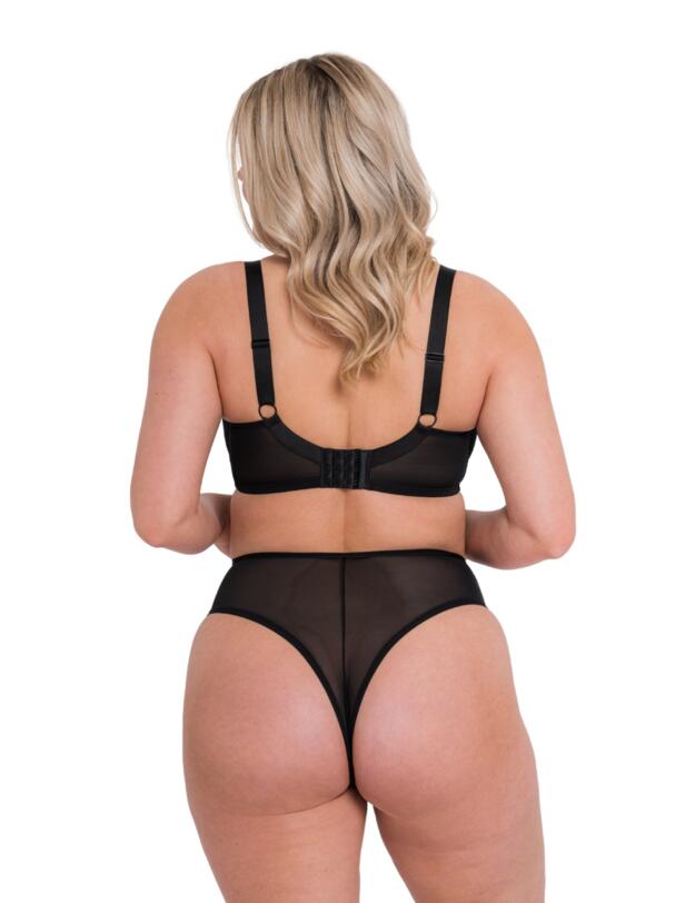  Curvy Kate Amaze High Waist Brazilian Brief Black