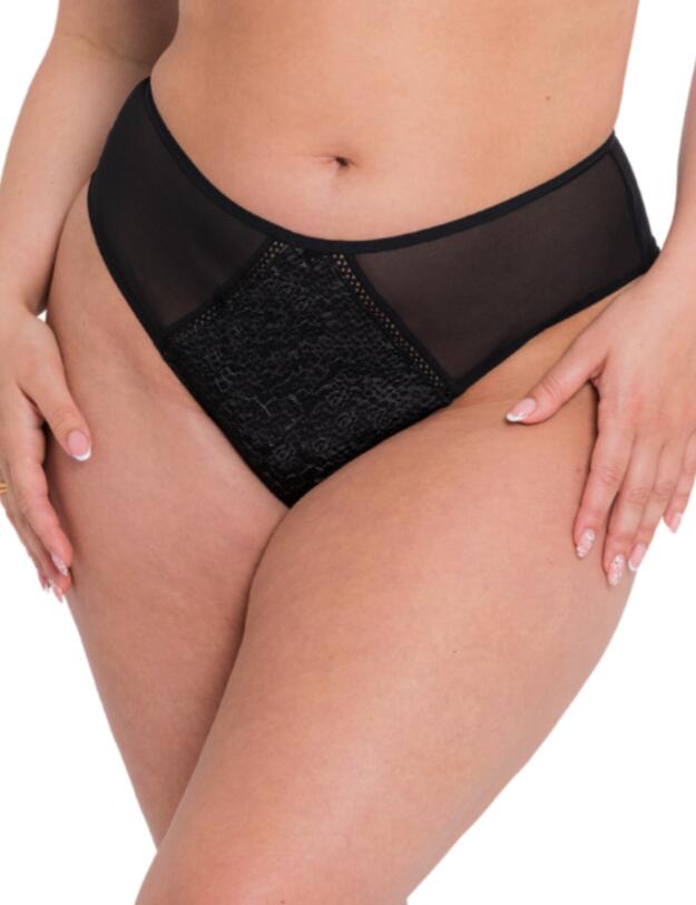  Curvy Kate Amaze High Waist Brazilian Brief Black