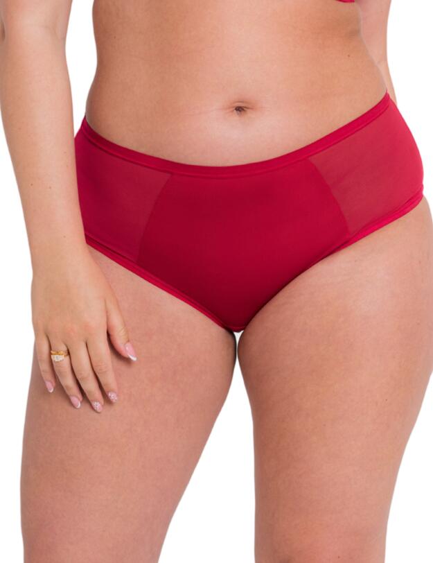 Curvy Kate WonderFully Short Brief Strawberry Red