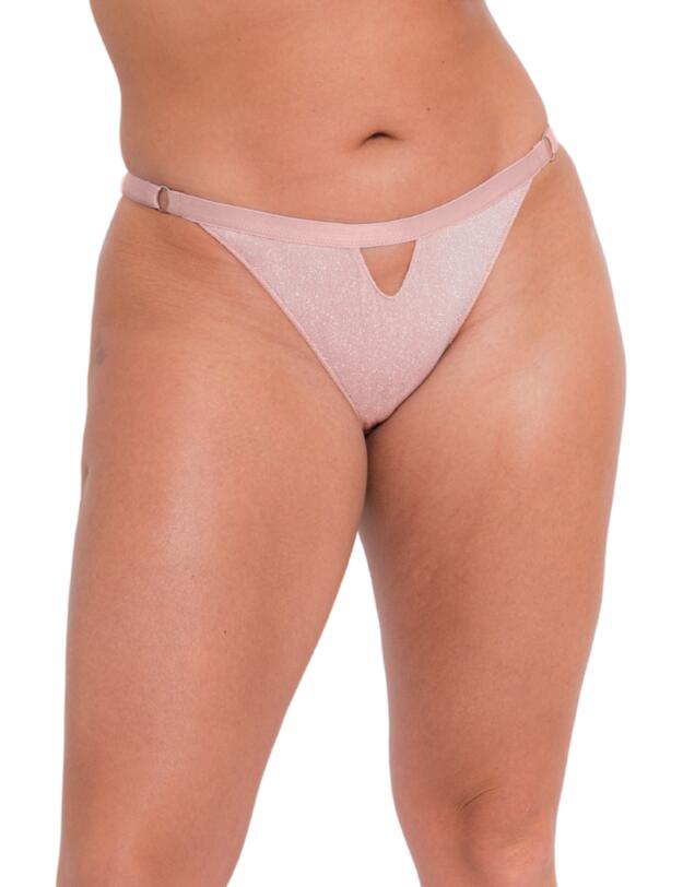 Curvy Kate Lift Off Brazilian Brief Rose Sparkle