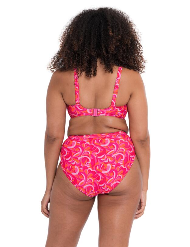 Curvy Kate Retro Wave High Waist Bikini Brief Print Mix