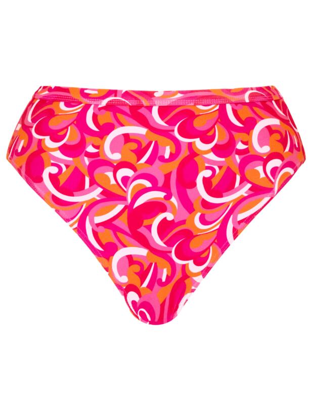 Curvy Kate Retro Wave High Waist Bikini Brief Print Mix