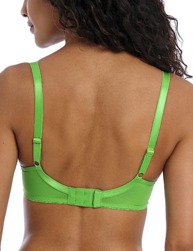 Freya Temptress T-Shirt Bra Poison Green