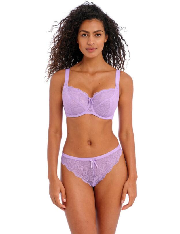 Freya Fancies Brazilian Brief Purple Rose