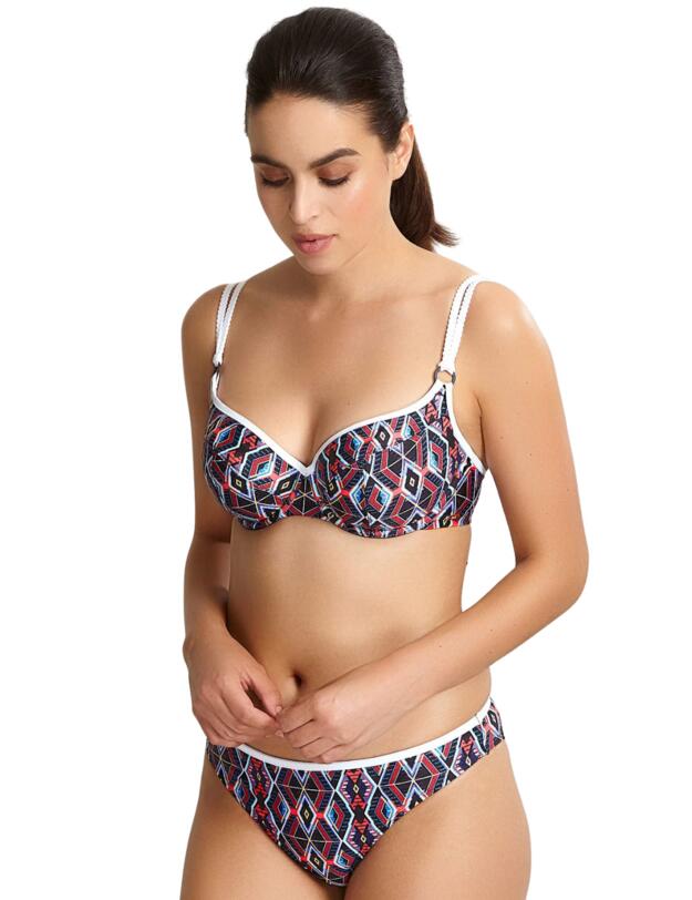 Panache Elle Bikini Briefs Tribal Print