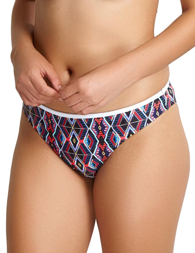 Panache Elle Bikini Briefs Tribal Print