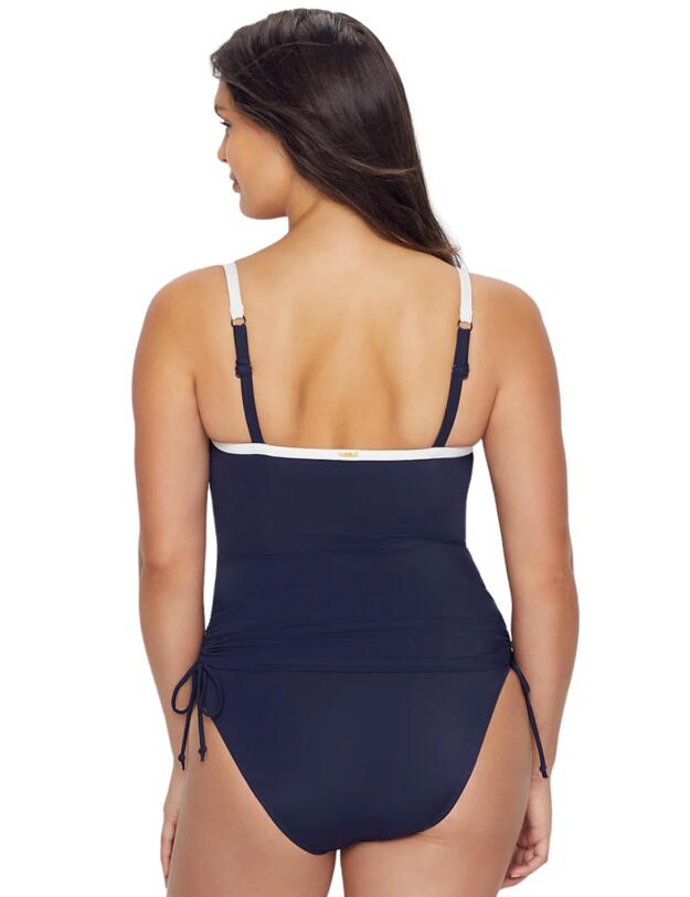Panache Catarina Tankini Top Midnight/White