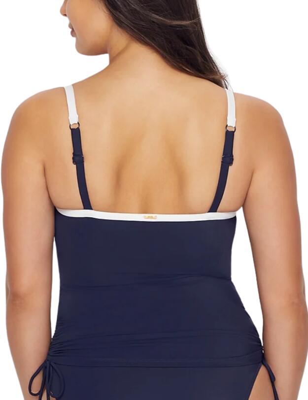 Panache Catarina Tankini Top Midnight/White