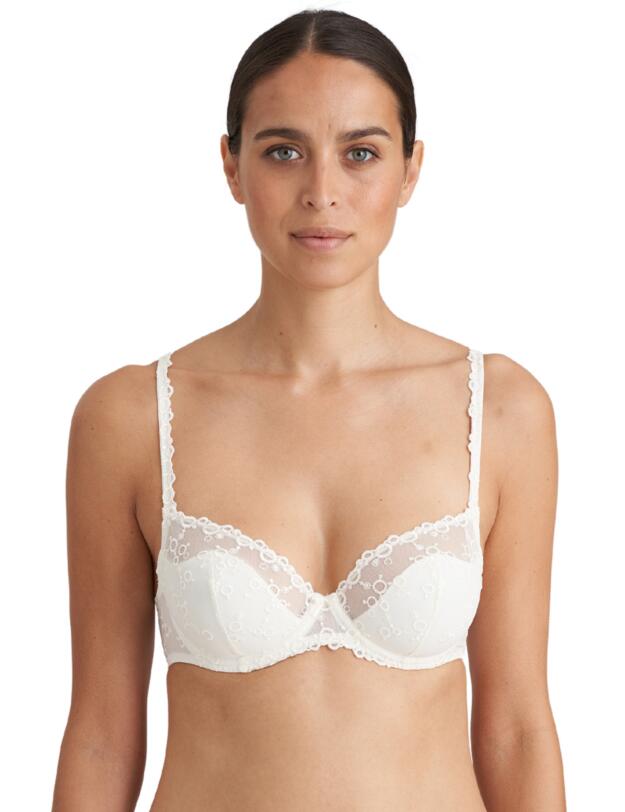 Marie Jo Nellie Half Padded Plunge Bra Natural 