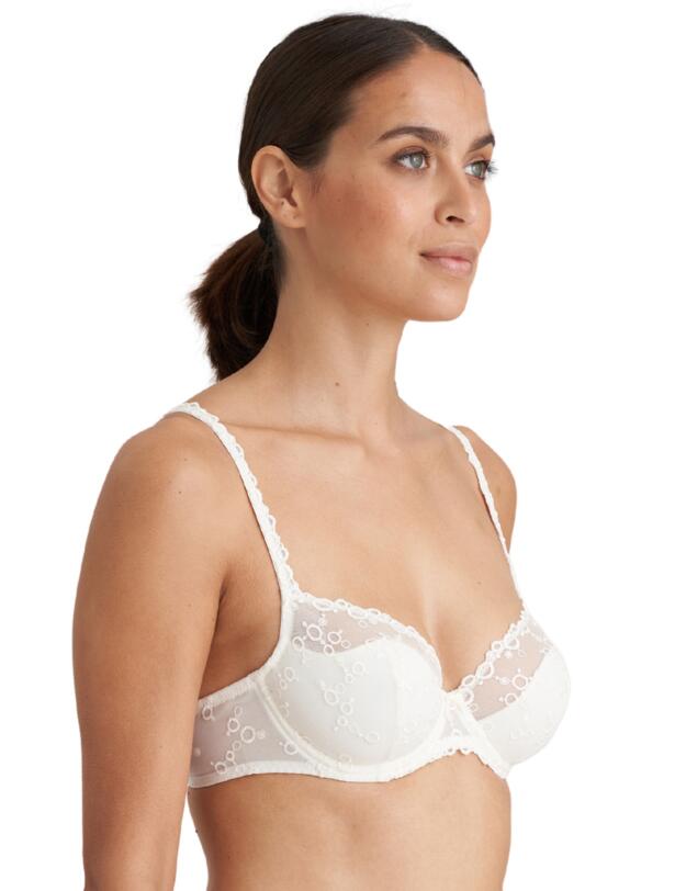 Marie Jo Nellie Half Padded Plunge Bra Natural 