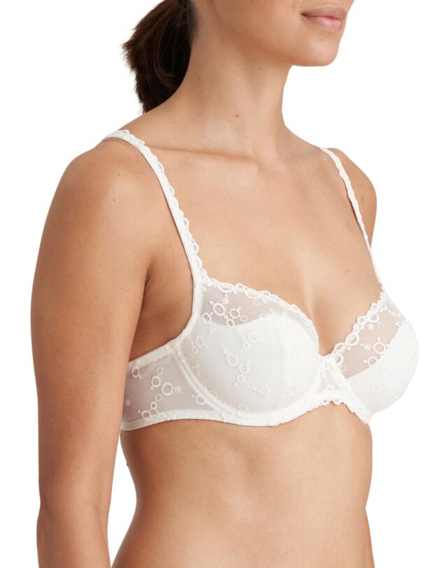 Marie Jo Nellie Half Padded Plunge Bra Natural 