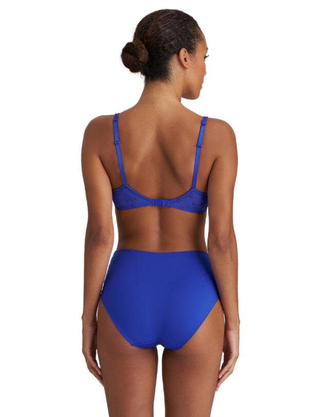 Marie Jo Nellie Half Padded Plunge Bra Electric Blue 