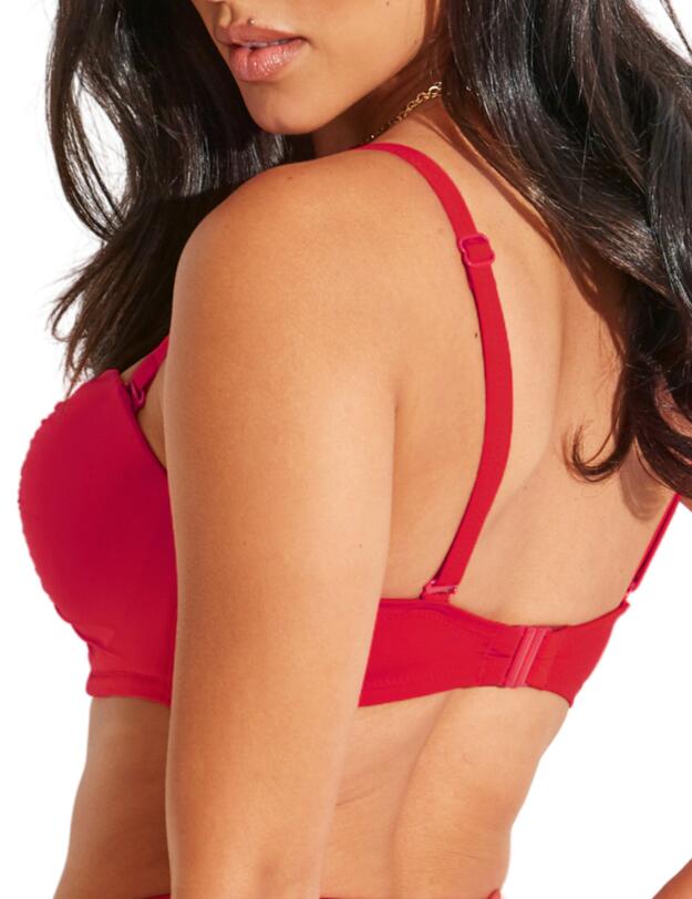 Pour Moi Santa Cruz Bikini Top Red
