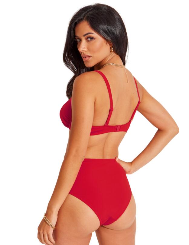 Pour Moi Santa Cruz Bikini Top Red
