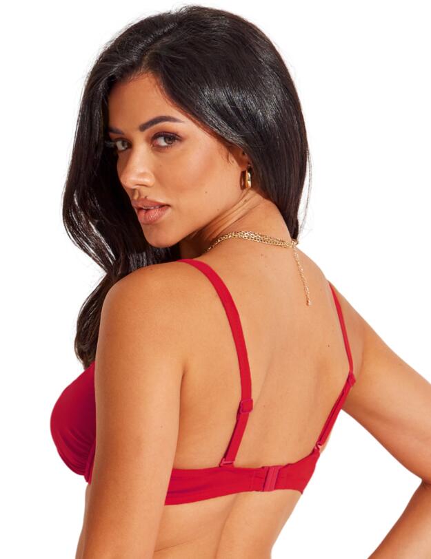 Pour Moi Santa Cruz Bikini Top Red