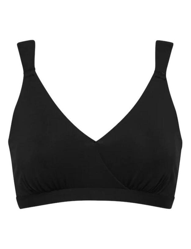 Figleaves Comfort Sleep Bra Charcoal