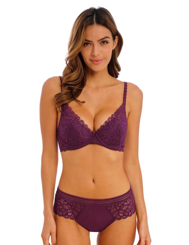 Wacoal Raffine Tanga Briefs Potent Purple